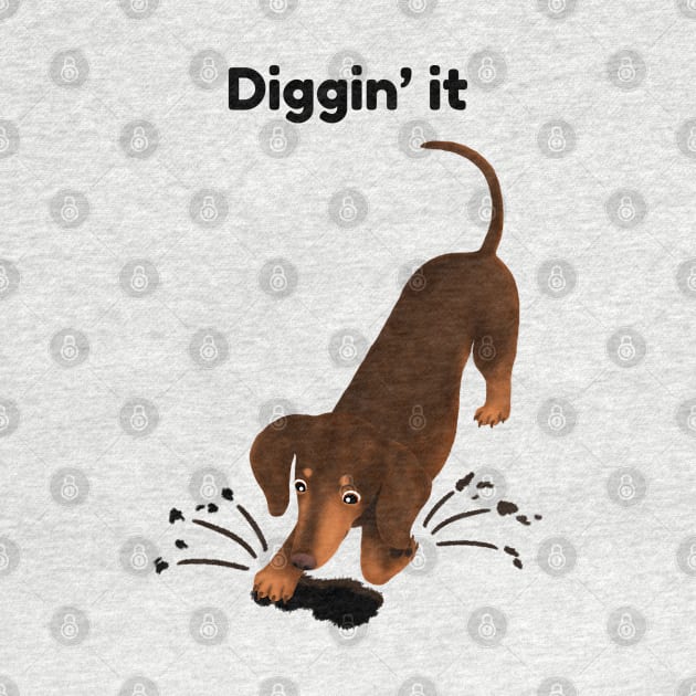 Diggin' it by illucalliart